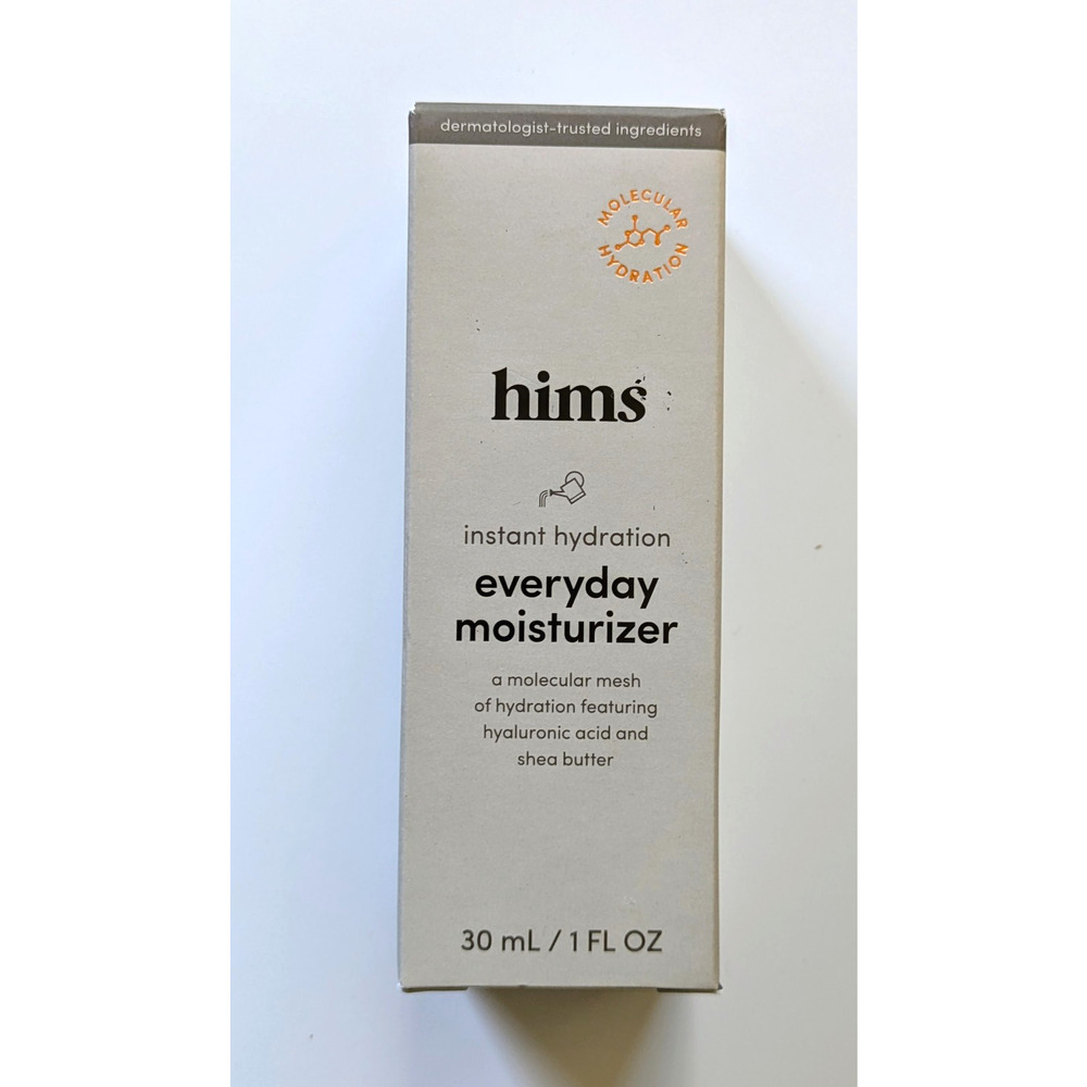Hims Instant Hydration Everyday Moisturizer , 30 mL / 1 FL OZ Brand New